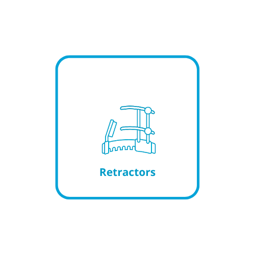 Icon representing cardiac surgery retractors