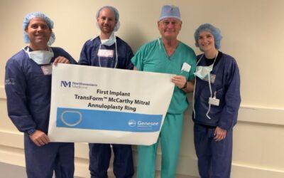 Northwestern Memorial Hospital Completes First Implant of the TransForm™ McCarthy Mitral Annuloplasty Ring