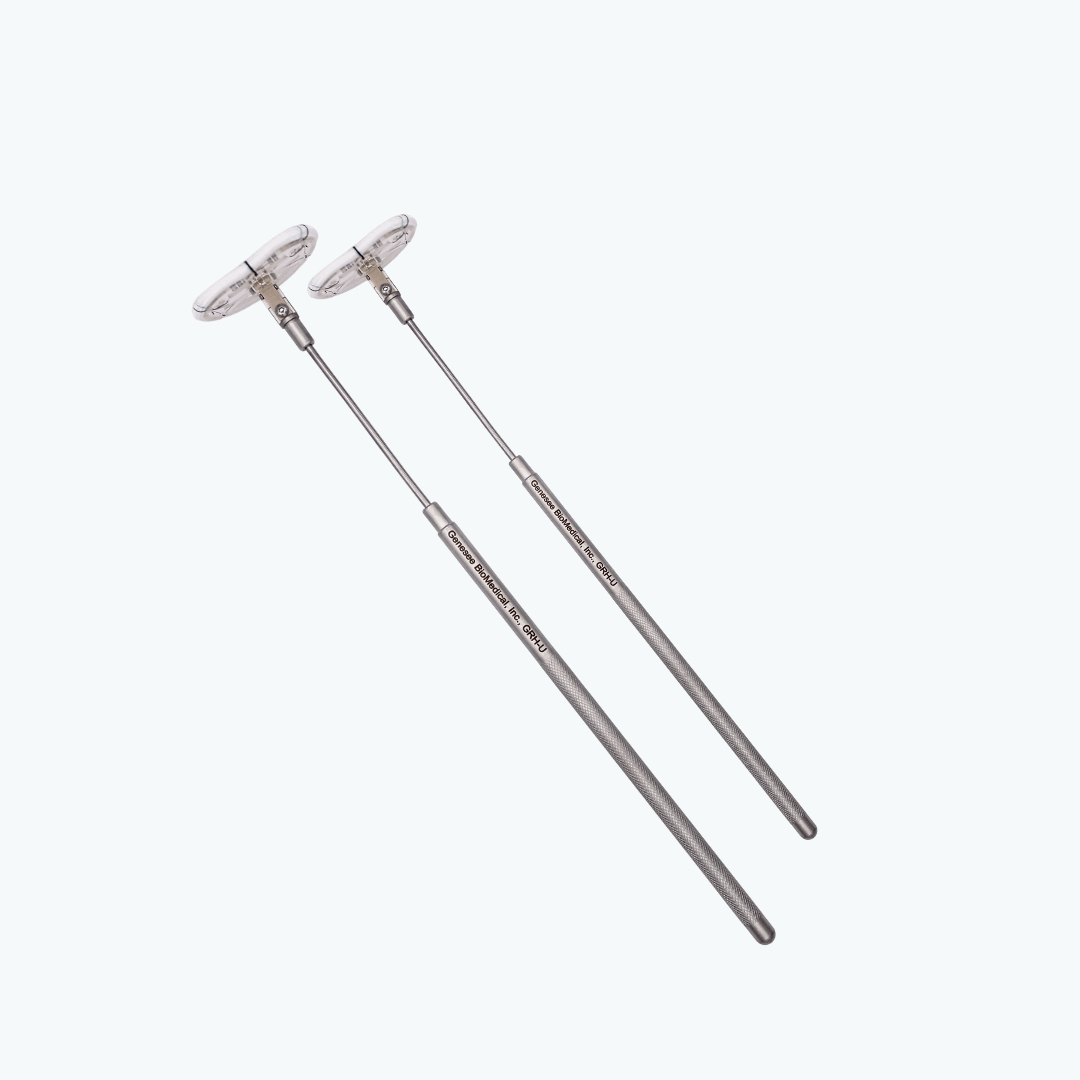 TransForm™ ring mounted on surgical holder for mitral valve repair